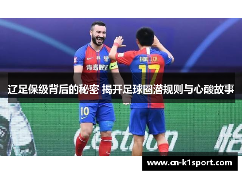 辽足保级背后的秘密 揭开足球圈潜规则与心酸故事